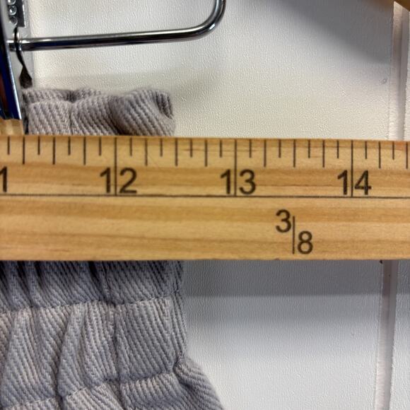 OB Style Women's High-Rise Pleated Preppy Mom Shorts Size S Minimalist Neutral - Picture 7 of 9